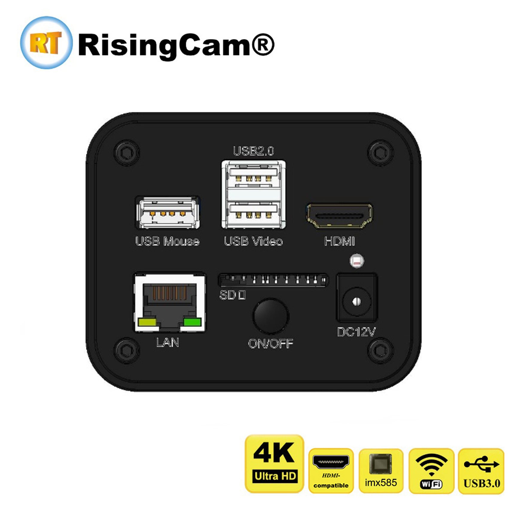 Usb Microscope Digital - Kamera Mikroskop Digital 4K RisingCam Top
