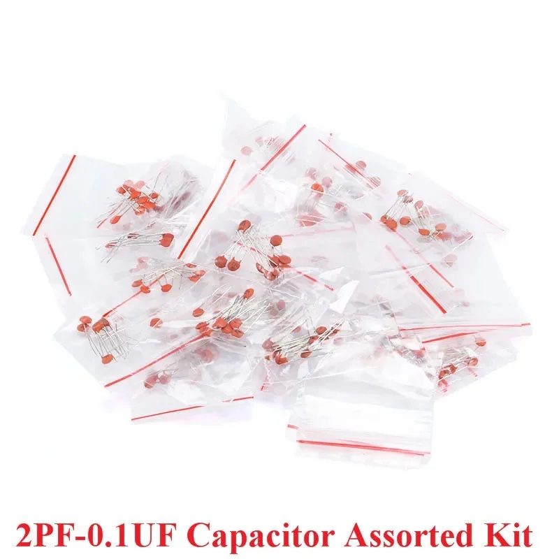 Electronics & Gadgets Starting With C - 300pcs/lot Set Kapasitor Keramik 2PF-0.1UF 30
