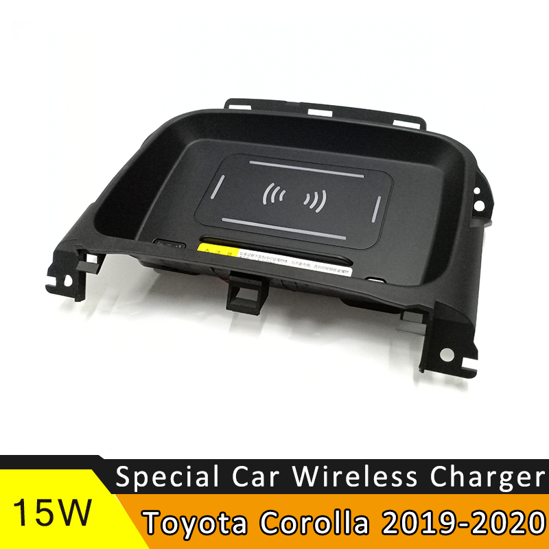 Wireless Phone Charger Pad - Pengisi daya nirkabel mobil 15W untuk