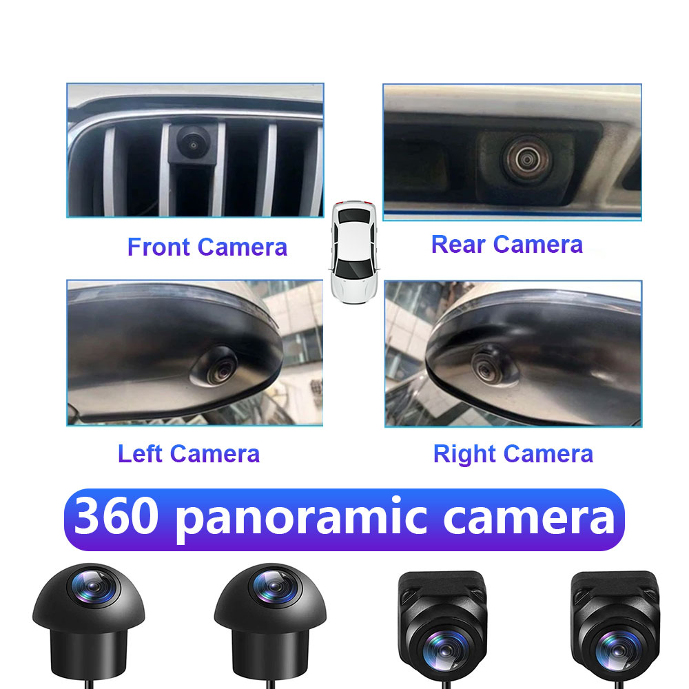 Panoramic Dash Cam 360 - Untuk Aksesoris Mobil 360 ° Radio