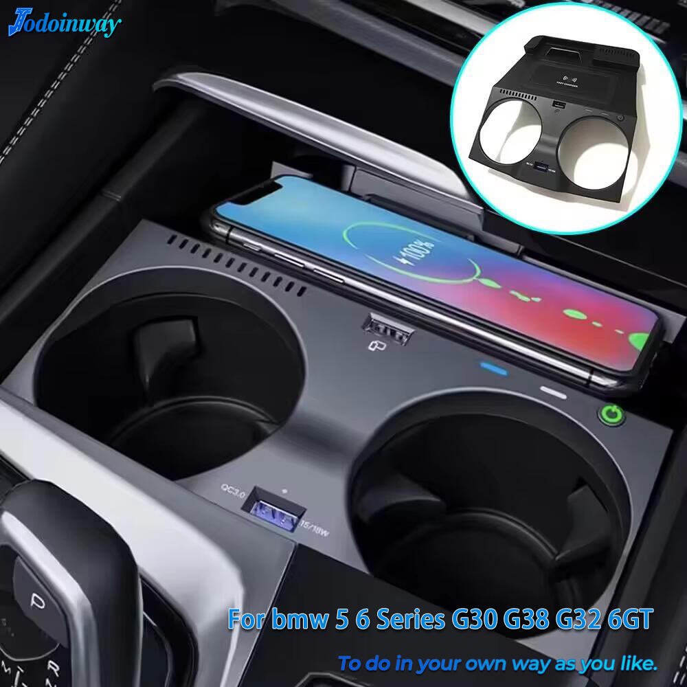 Wireless Phone Charger Pad - Pengisi Daya Nirkabel Dudukan Ponsel Mobil