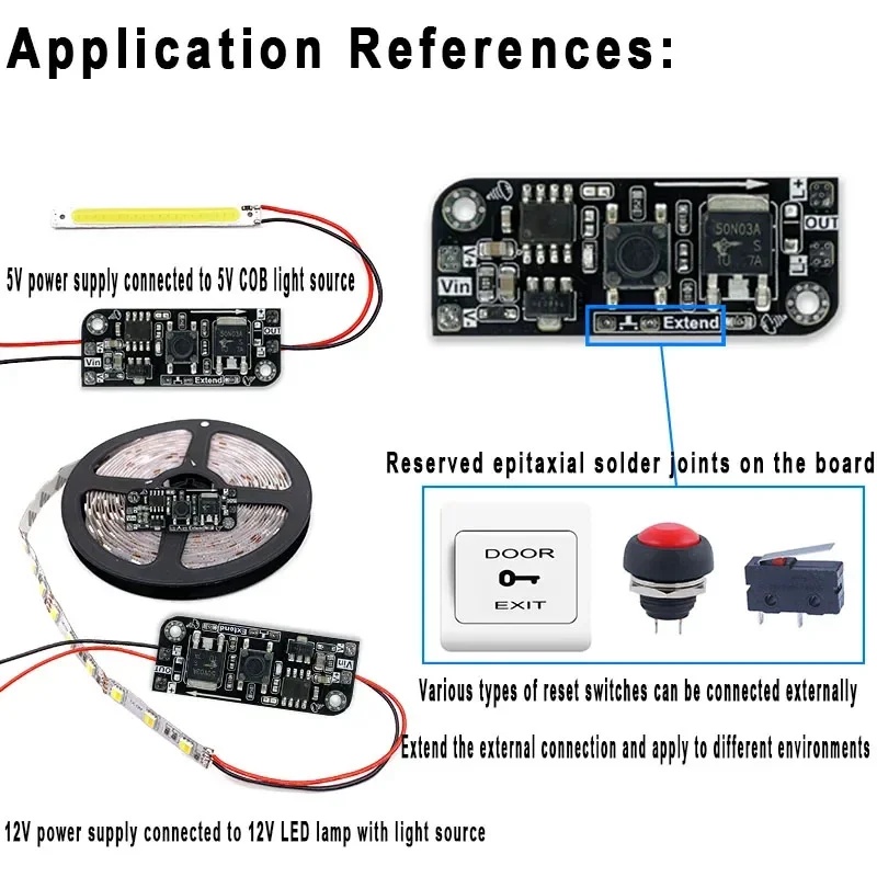 Electronics & Gadgets Starting With C - Modul Tombol Peredupan Mikro, Modul Sakelar