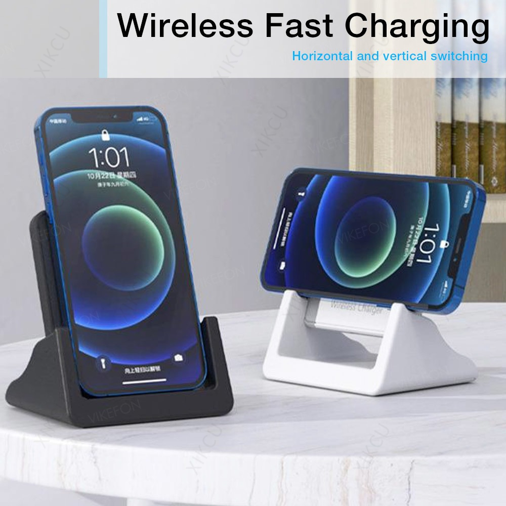 Wireless Phone Charger Pad - Alas Pengisi Daya Dudukan Ponsel Dapat