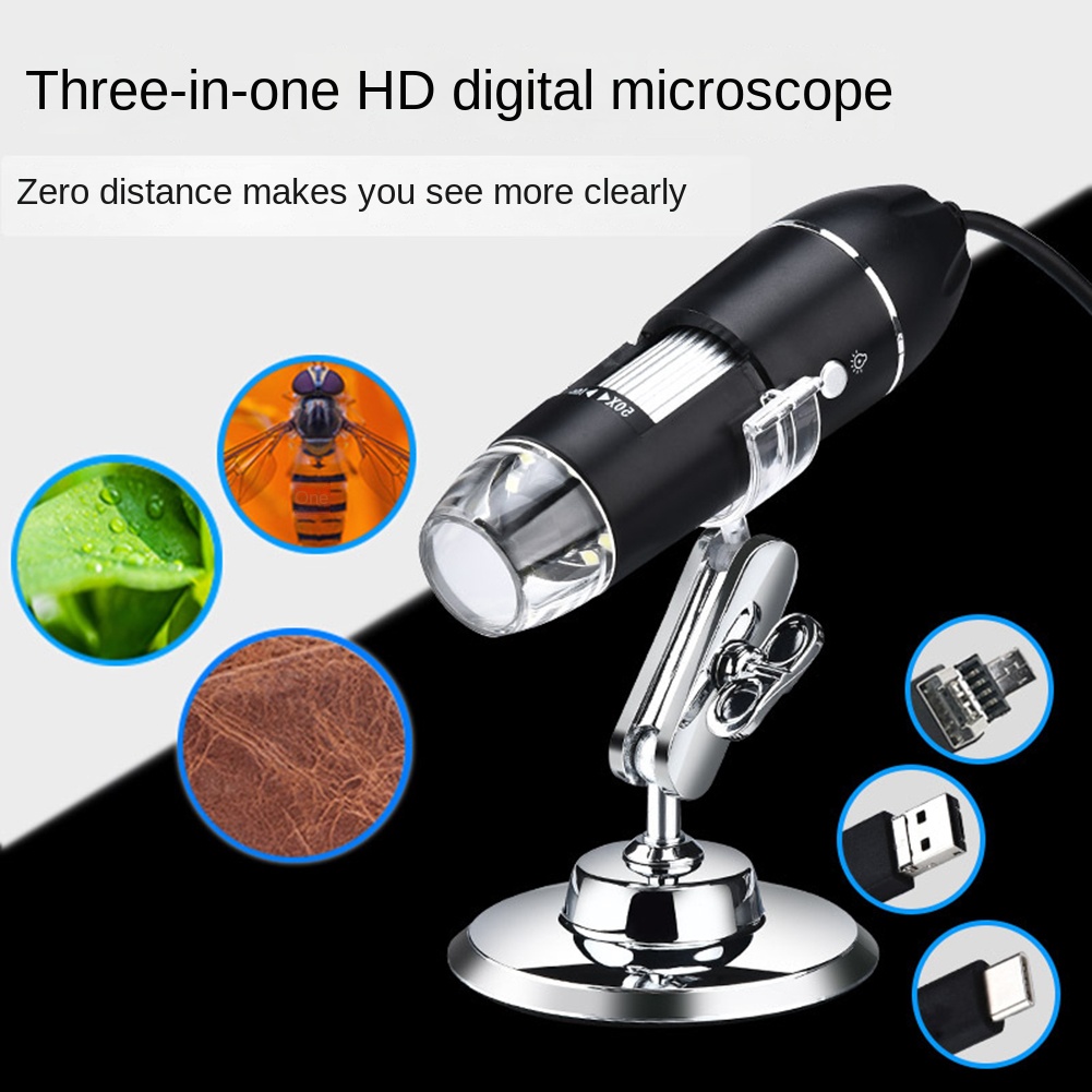 Mikroskop Digital 1600X, kamer - Usb Microscope Digital ulasan dan harga