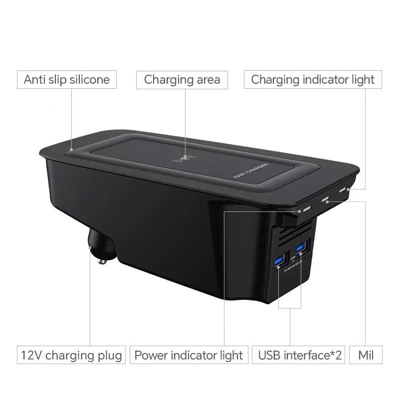 Alas pengisi daya nirkabel 15w - Wireless Phone Charger Pad ulasan dan harga
