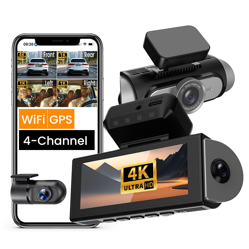 2026 WiFi GPS Car DVR Cam Pere - Panoramic Dash Cam 360 ulasan dan harga