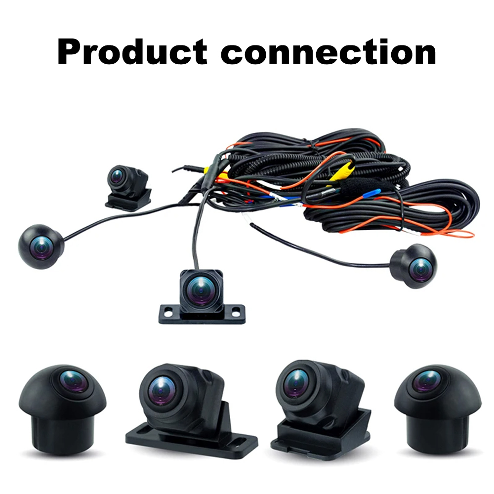 Untuk Aksesoris Mobil 360 °    - Panoramic Dash Cam 360 ulasan dan harga