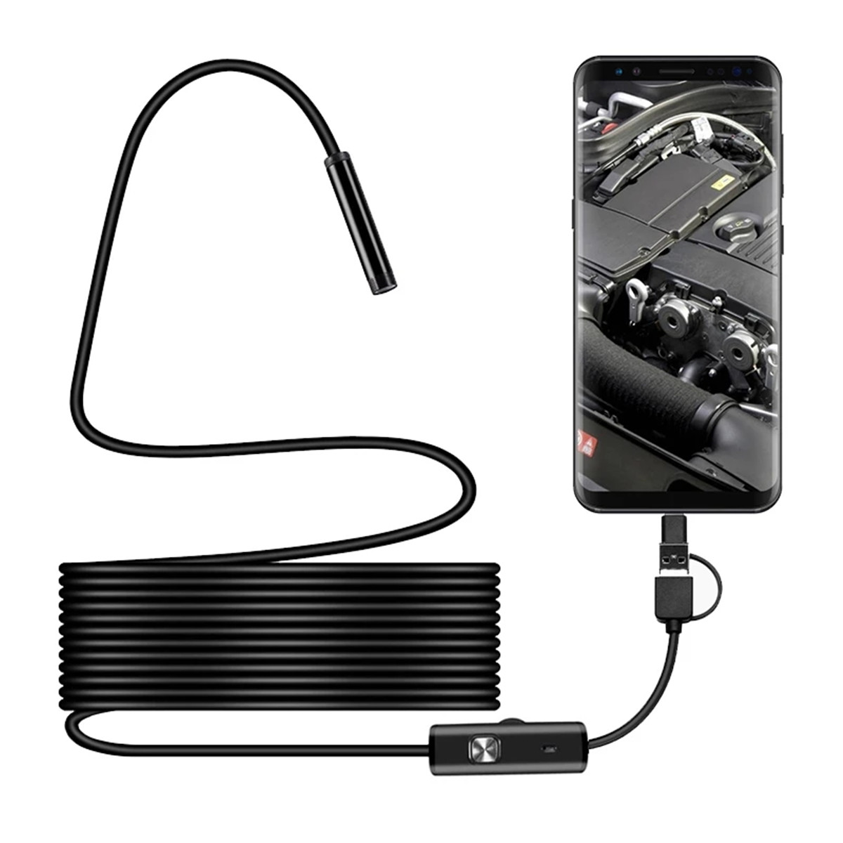 Kamera Endoskop USB 3in1 5.5mm - Usb Microscope Digital ulasan dan harga