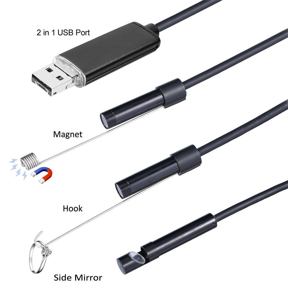 Kamera Endoskop USB 3in1 5.5mm - Usb Microscope Digital ulasan dan harga