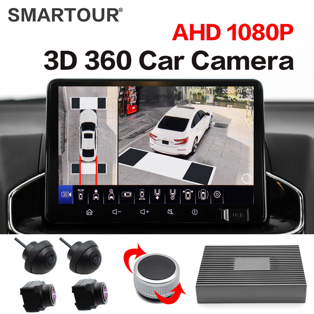 SMARTOUR 1080P Kamera 360 Dera - Panoramic Dash Cam 360 ulasan dan harga