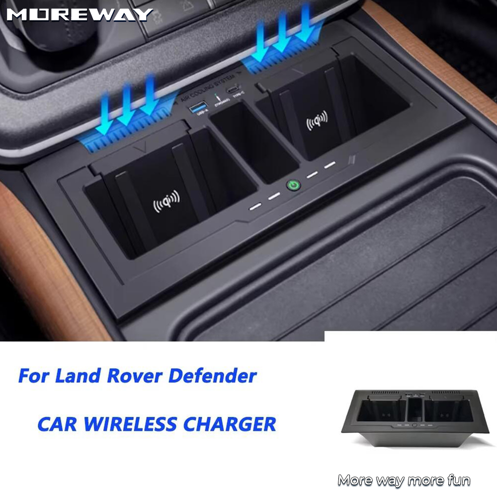 Alas Pengisi Daya Mobil Morewa - Wireless Phone Charger Pad ulasan dan harga