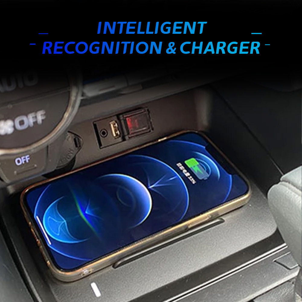 Untuk Toyota Rav4 15W Pengisi  - Wireless Phone Charger Pad ulasan dan harga