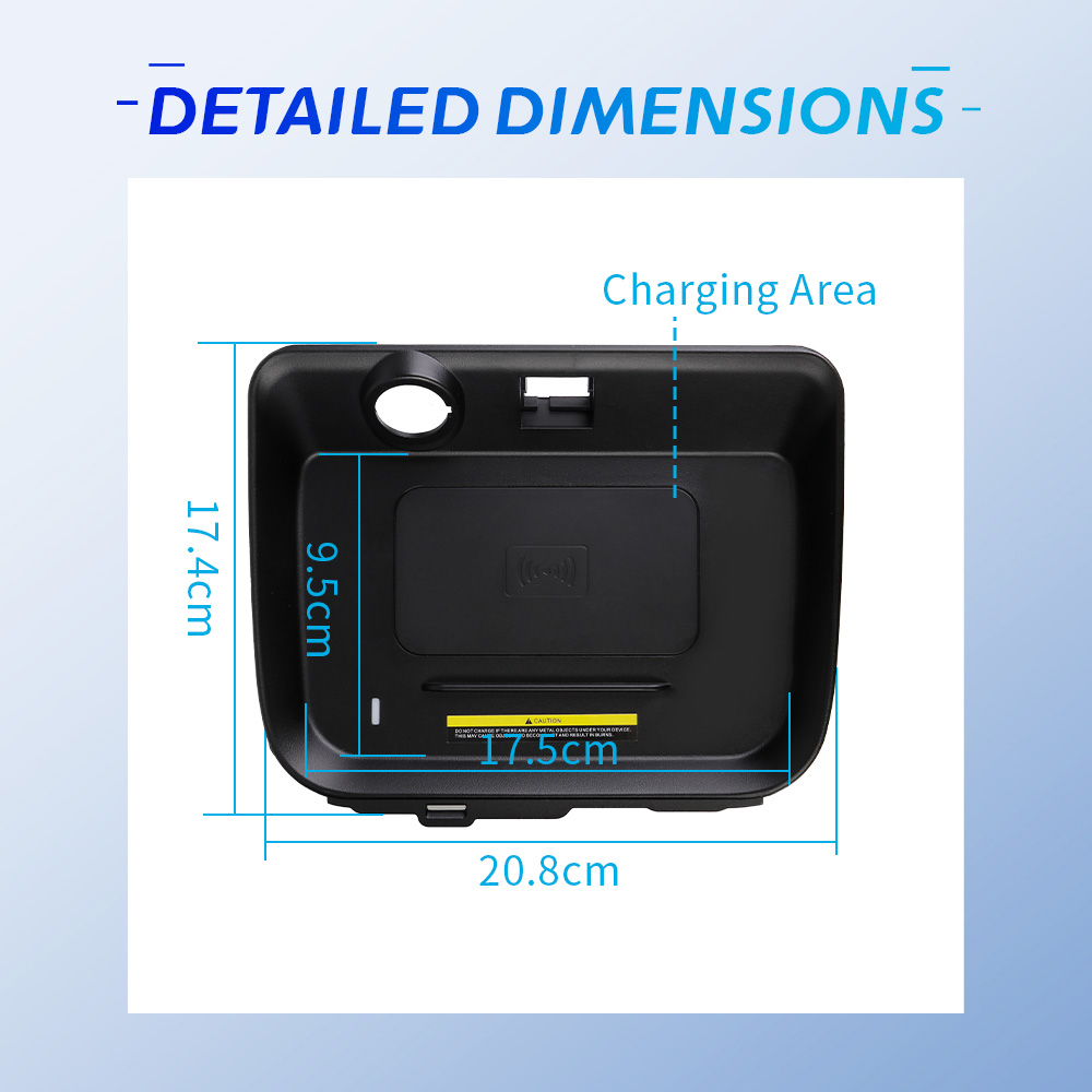 Untuk Toyota Rav4 15W Pengisi  - Wireless Phone Charger Pad ulasan dan harga