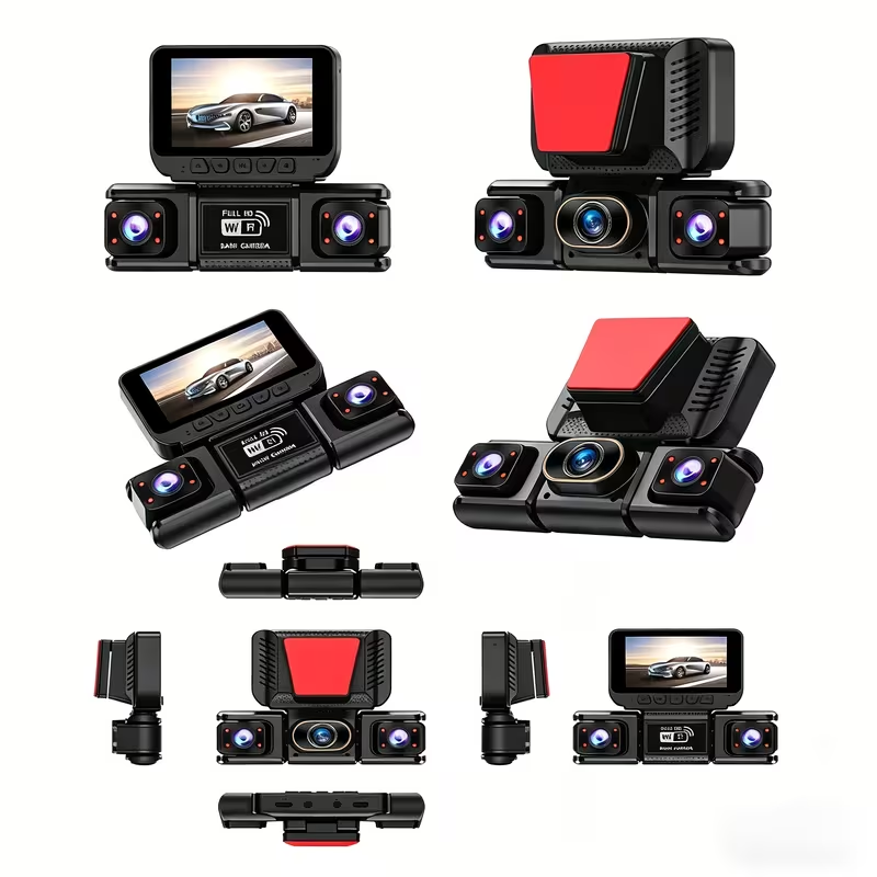 3/4CH WiFi 360° °   Kamera Das - Panoramic Dash Cam 360 ulasan dan harga
